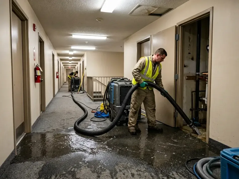 multi-unit-apartment-hallway-f-005 — frequently asked questions, Emergency Burst Pipe Water Extraction & Removal in Camp Pen…